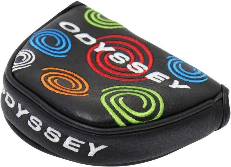 Callaway Golf Odyssey Swirl Mallet putter headcover, svart