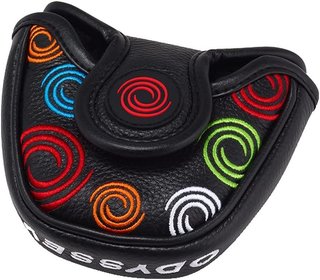 Callaway Golf Odyssey Swirl Mallet putter headcover, svart