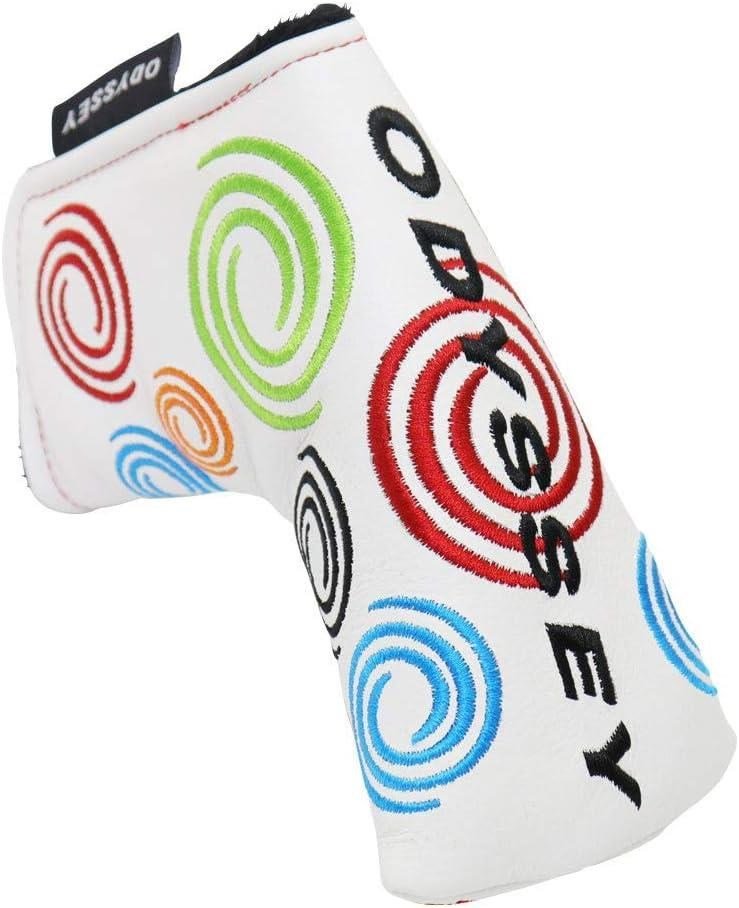 Odyssey Tour Swirl Putter Headcover, vit, BLADE