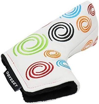 Odyssey Tour Swirl Putter Headcover, vit, BLADE