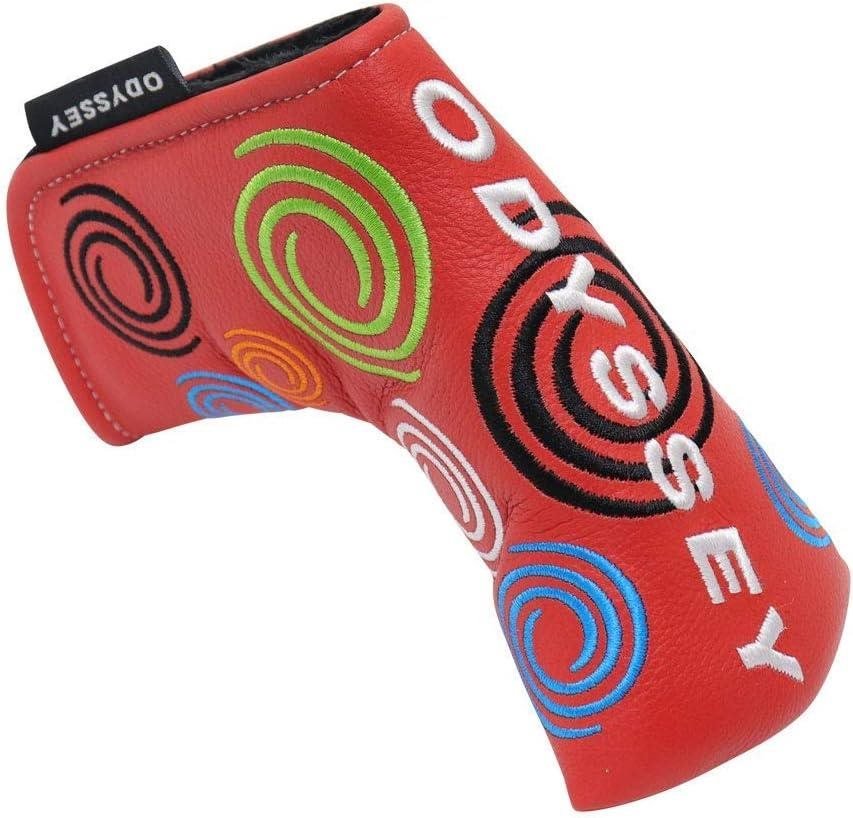 Odyssey Tour Swirl Putter Headcover, röd, Blade