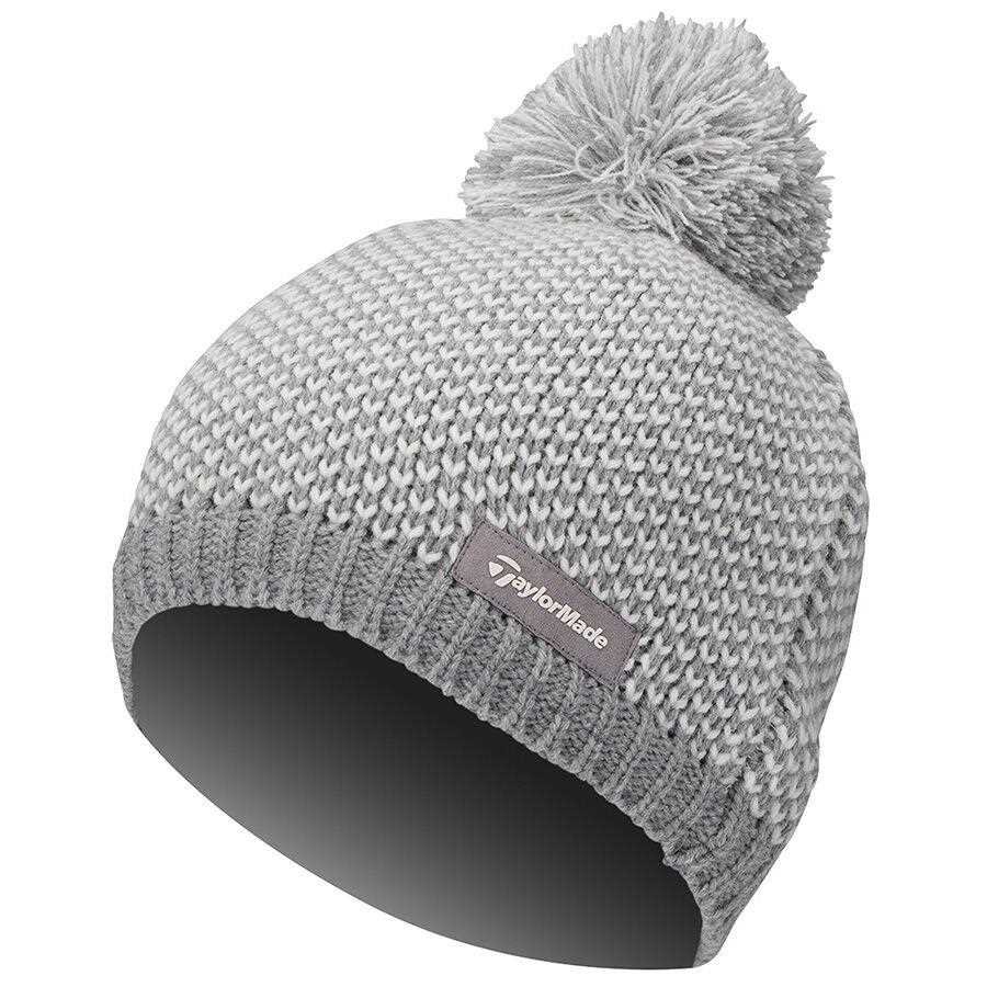 TaylorMade Beanie damkeps, silver/ivory