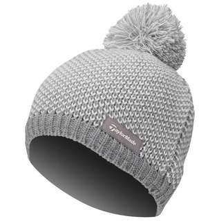 TaylorMade Beanie damkeps, silver/ivory