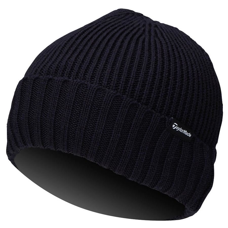 TaylorMade Ribbed Knit herr mössa, marinblå
