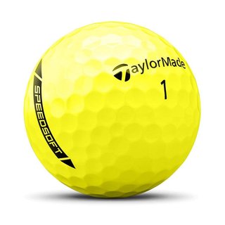 TaylorMade SpeedSoft golfbollar, gula