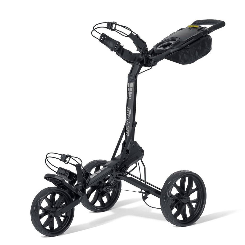 Bag Boy Slimfold Compact manuell vagn, svart/svart