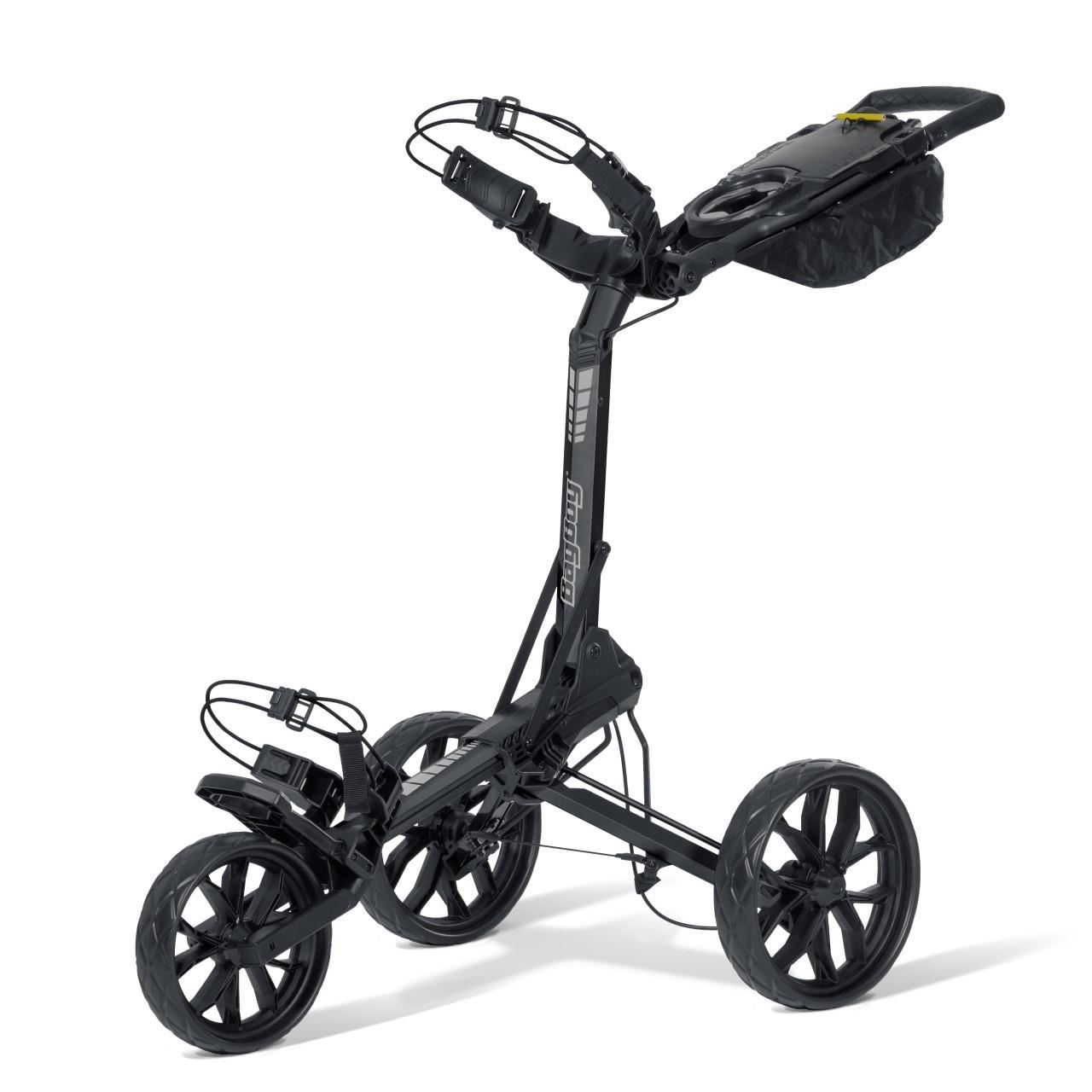Bag Boy Slimfold Compact manuell vagn, svart/svart