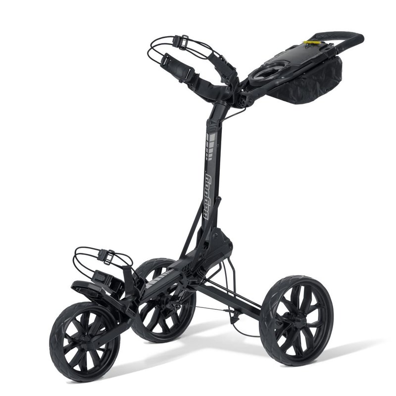 Bag Boy Slimfold Compact manuell vagn, svart/svart