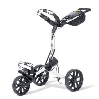 Bag Boy Slimfold Compact manuell vagn, vit/svart