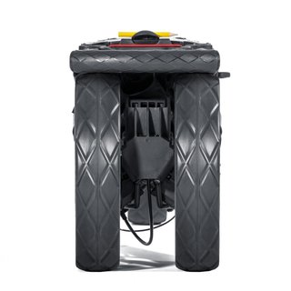 Bag Boy Slimfold Compact manuell vagn, vit/svart