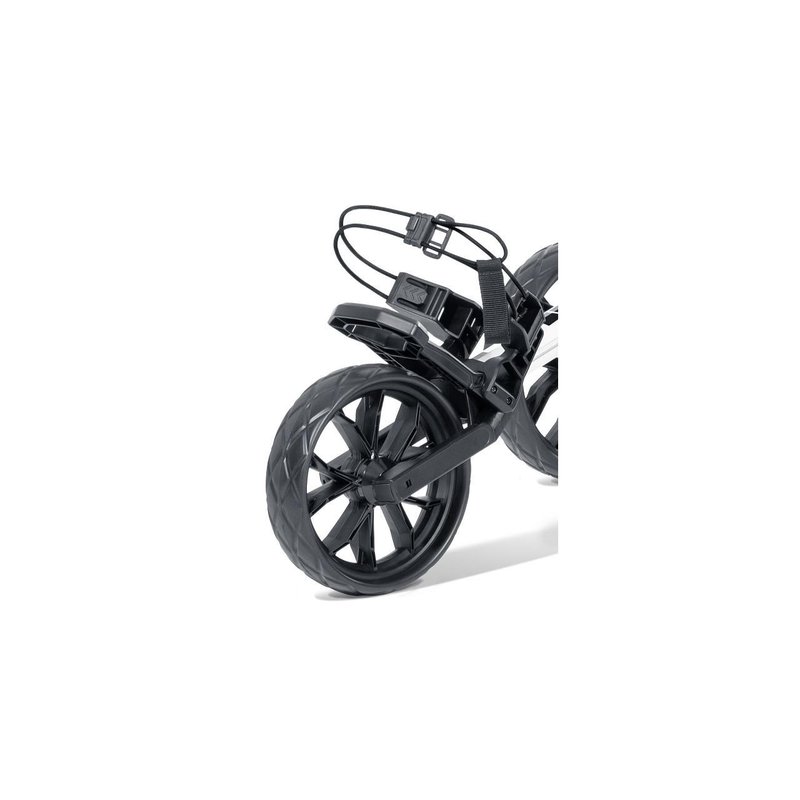 Bag Boy Slimfold Compact manuell vagn, vit/svart