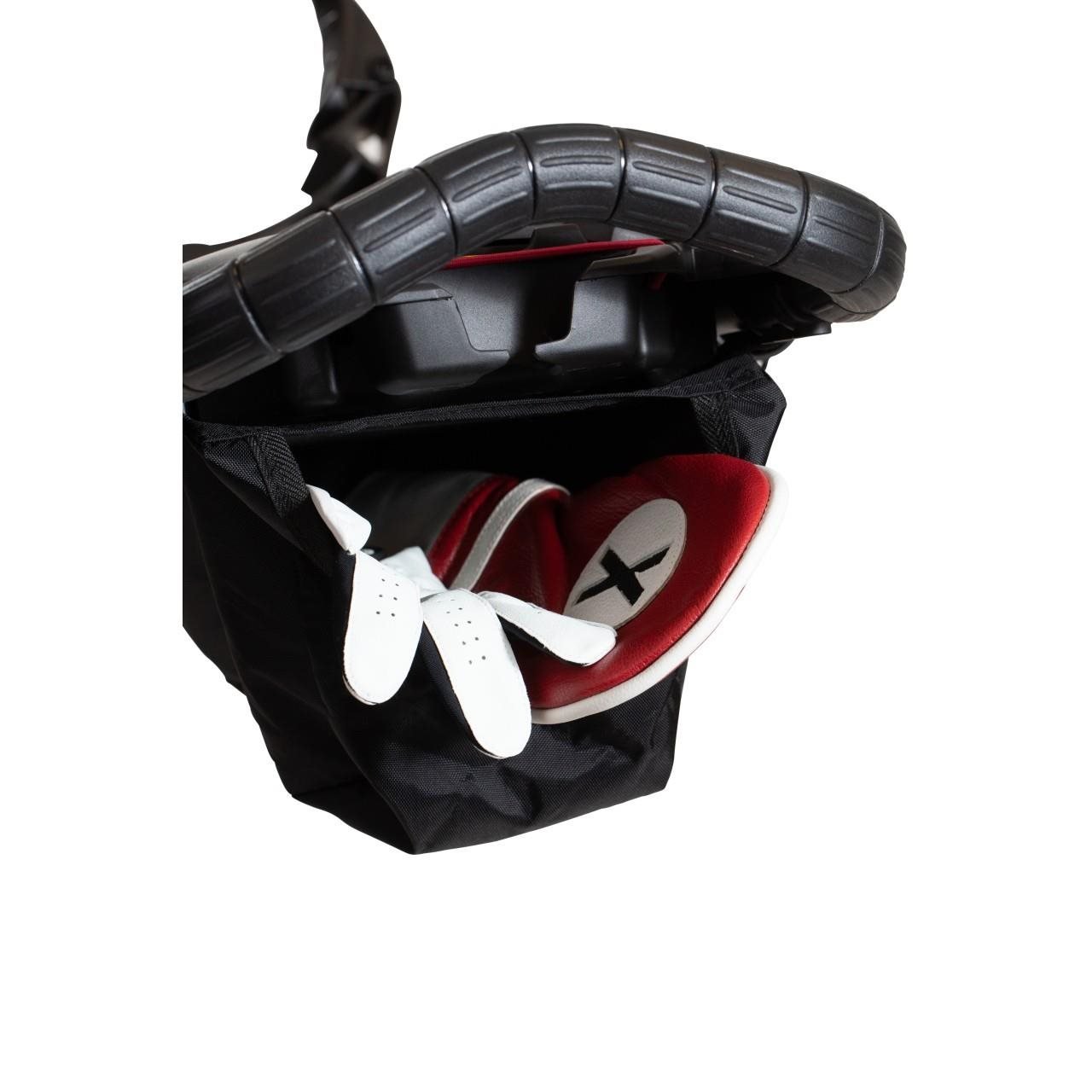 Bag Boy Nitron Auto-Open manuell vagn, grafit/kol