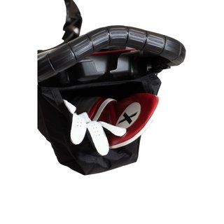 Bag Boy Nitron Auto-Open manuell vagn, grafit/kol