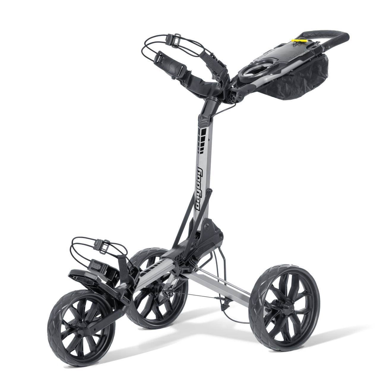Bag Boy Slimfold Compact manuell vagn, silver/svart