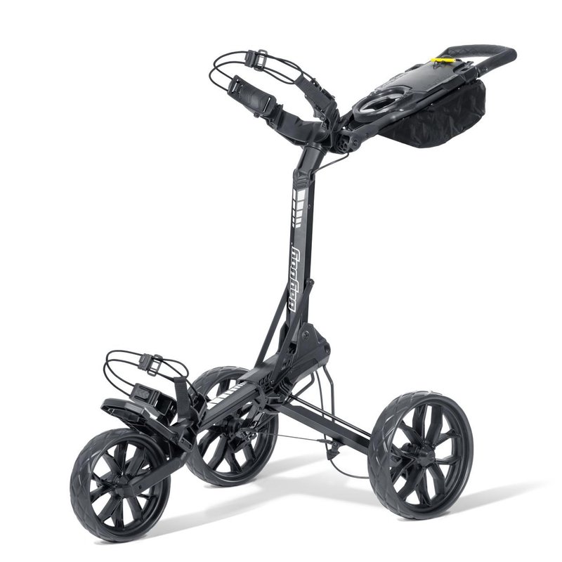 Bag Boy Slimfold Compact manuell vagn, grafit/vit