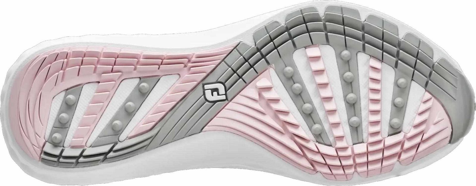 FootJoy Quantum dam golfskor, vit/grå/rosa