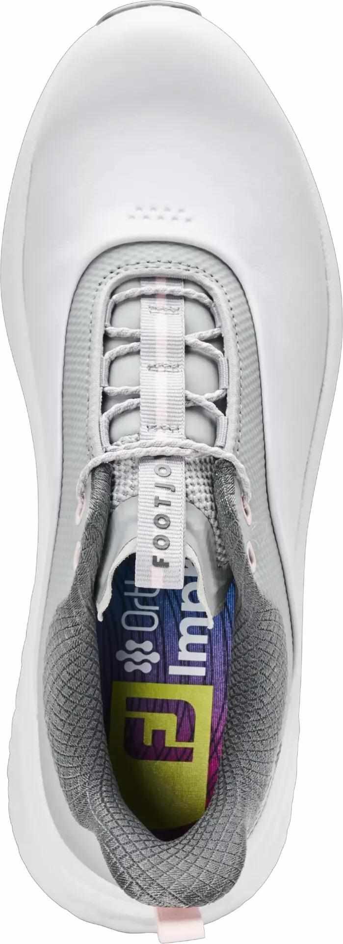 FootJoy Quantum dam golfskor, vit/grå/rosa