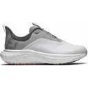 FootJoy Quantum dam golfskor, vit/grå/rosa