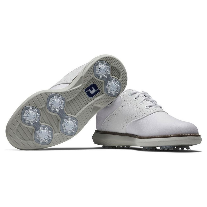 FootJoy Traditions junior golfskor, vita