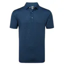 FootJoy Painted Floral Lisle herr polo, navy