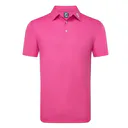FootJoy Stretch Pique Solid herr polo, het rosa