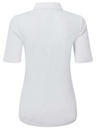 FootJoy Half-Sleeve Pique dampolo, vit