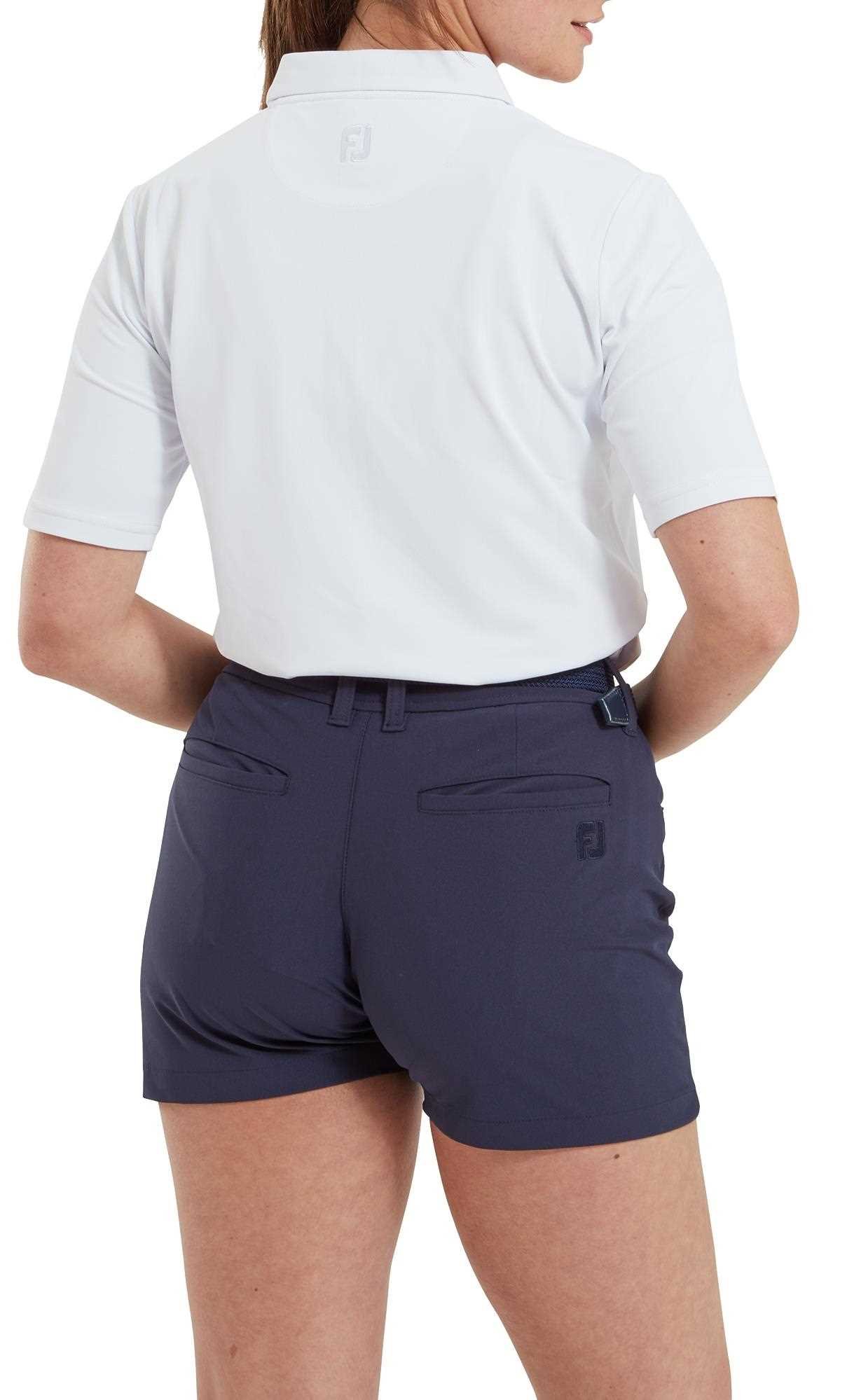 FootJoy Half-Sleeve Pique dampolo, vit