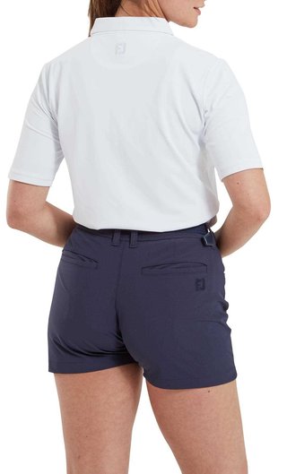 FootJoy Half-Sleeve Pique dampolo, vit