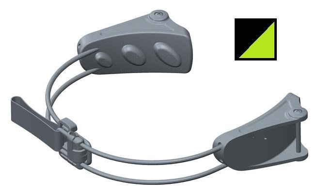 Big Max SPARE PART - Upper Bag Holder, black/lime