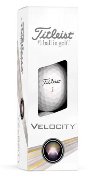 Titleist Velocity golfbollar 2024 (12 bollar)