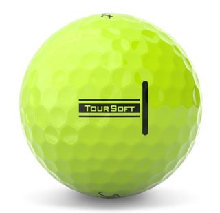 Titleist Tour Soft golfbollar 2024, gula