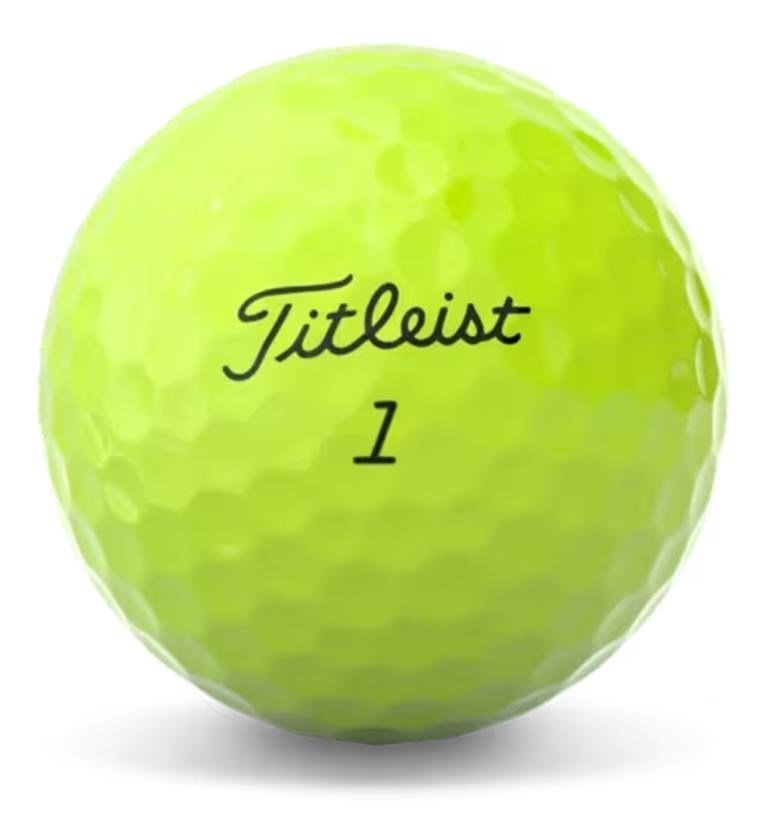 Titleist Tour Soft golfbollar 2024, gula