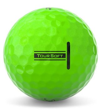Titleist Tour Soft golfbollar 2024, gröna