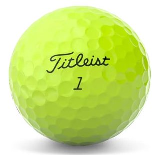 Titleist AVX golfbollar 2024, gula