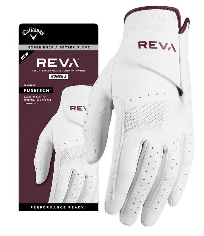 Callaway Reva damgolfhandske, vit