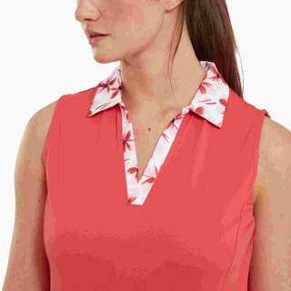 FootJoy Floral Trim damklänning 2024, röd