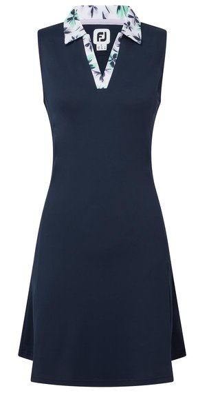 FootJoy Floral Trim damklänning 2024, navy