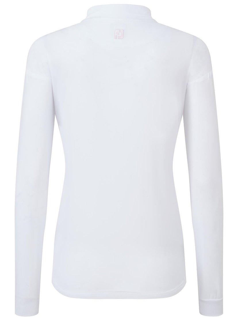 FootJoy Lightweight Full-Zip damjacka, vit/rosa