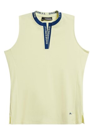 J.Lindeberg Leya Sleeveless dampolo, wax yellow