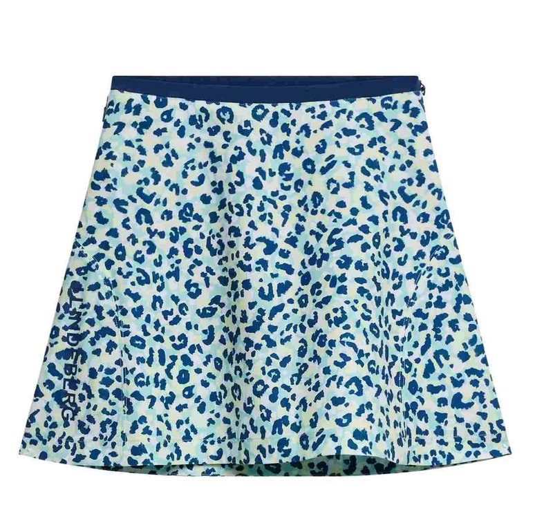 J.Lindeberg Themba damkjol 2024, leopard aruba blue