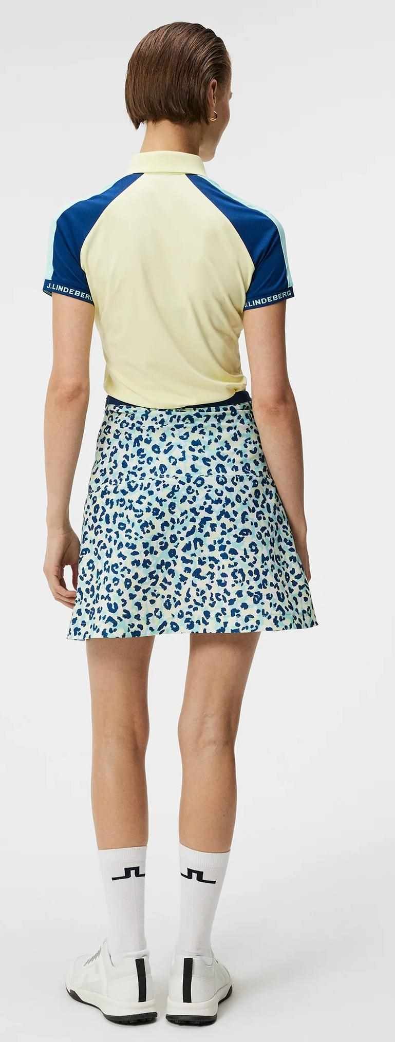 J.Lindeberg Themba damkjol 2024, leopard aruba blue