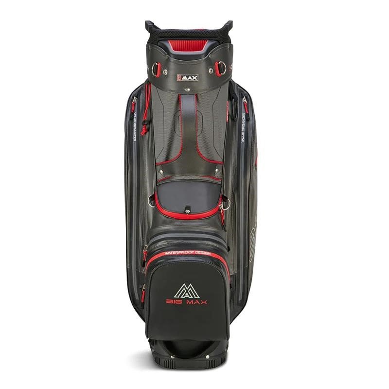 Big Max AQUA Sport 4 cart bag, charcoal/black/red