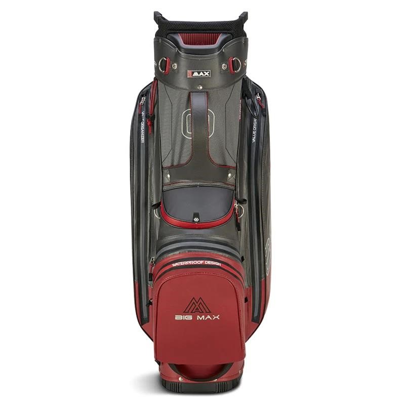 Big Max AQUA Sport 4 cart bag, charcoal/merlot