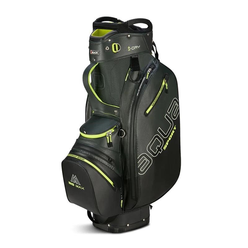 Big Max AQUA Sport 4 cart bag, forest green/black/lime