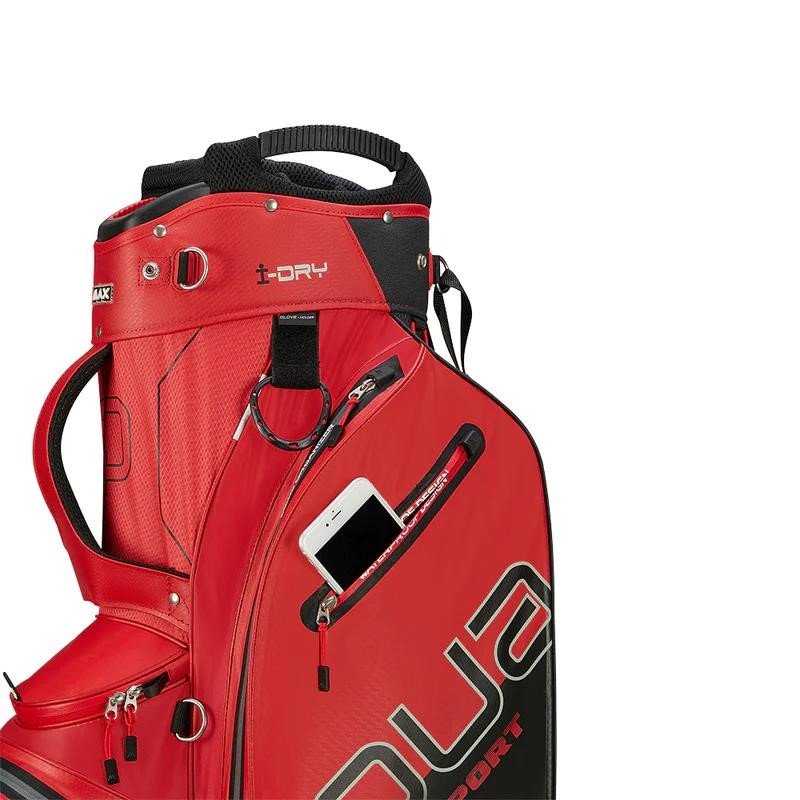 Big Max AQUA Sport 4 cart bag, röd/svart