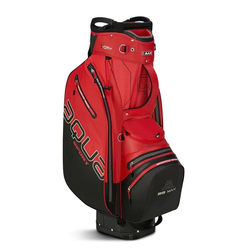 Big Max AQUA Sport 4 cart bag, röd/svart