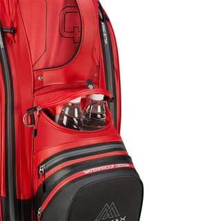 Big Max AQUA Sport 4 cart bag, röd/svart