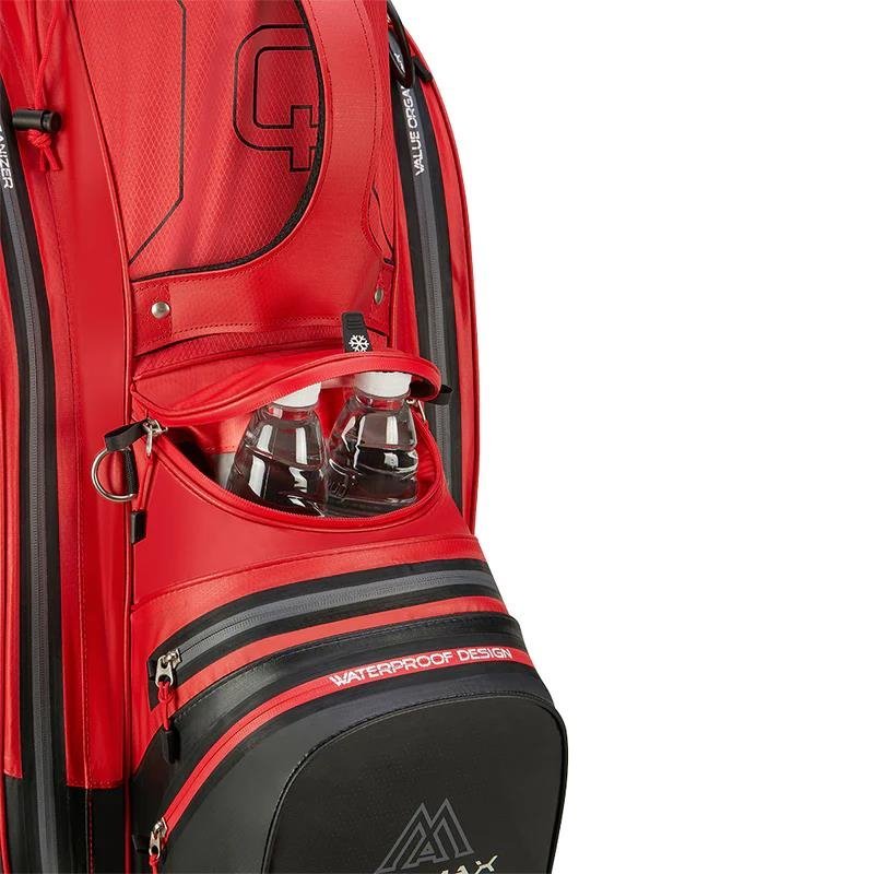 Big Max AQUA Sport 4 cart bag, röd/svart