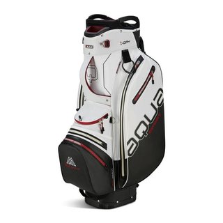 Big Max AQUA Sport 4 cart bag, off white/black/merlot