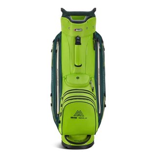 Big Max AQUA Style 4 cart bag, lime/forest green